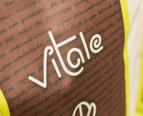 Criação da marca do Vitale Café