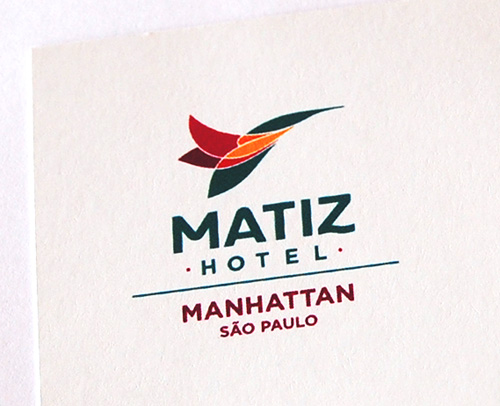 Criação da marca do Matiz Hotel