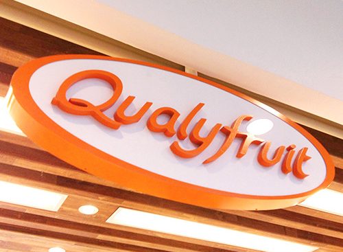 Criação da marca do Restaurante Qualyfruit - Marca