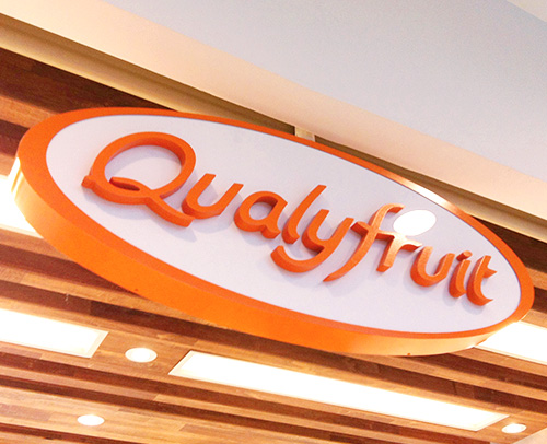 Criação da marca do Restaurante Qualyfruit - Marca